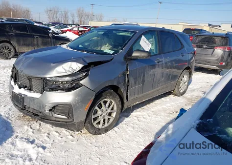 2023 Chevrolet Equinox Awd Ls from USA, damaged, VIN 3GNAXSEG2PL186288